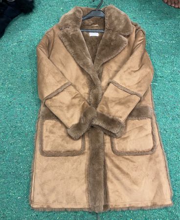Orsay Brown Fur Coat