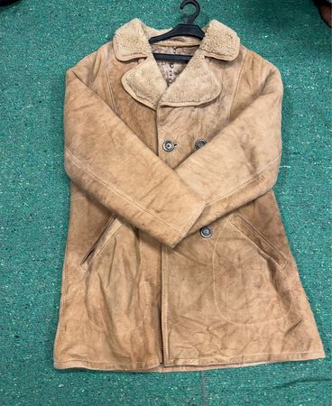 Tan Faux Fur Lined Coat