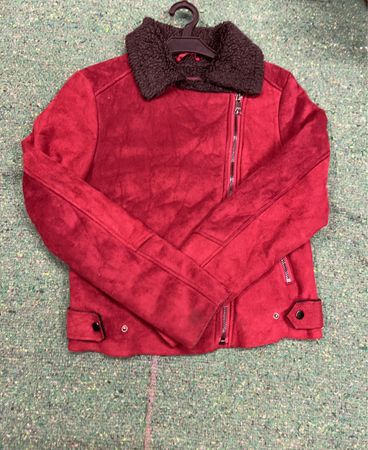 Vigoss Red Suede Jacket