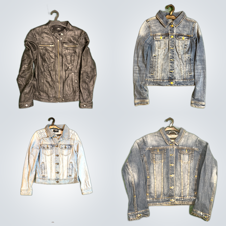 Y2K Racer Denimjacke