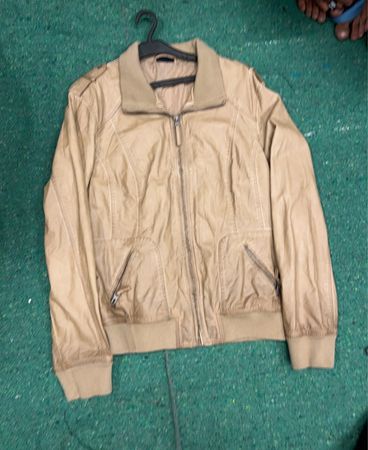 Tan Bomber Jacket