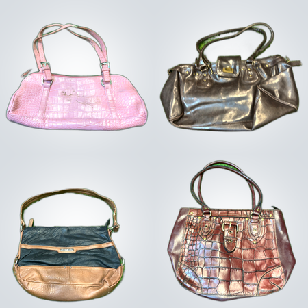 Pack de sacs à main Coach, Furla et Tory Burch - Collection de sacs fourre-tout et de sacs à épaule de 29 pièces de marques variées