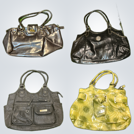 Leather Tote Handbags Bundle