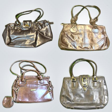 Y2K Leather Tote Handbags