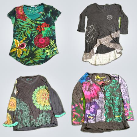 desigual printed blouse