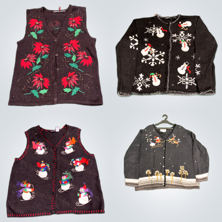 Holiday Cardigan Bundle: 18 Pc Designers Studio, Rebecca Stone, Erika & More