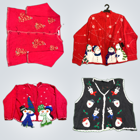 Festive Vest Bundle: Designers Studio, Bechamel & More Holiday Cardigans