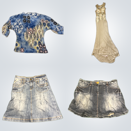 La Vie en Rose & Zara TRF Fashion Bundle: 10 Piece Women's Clothing Set