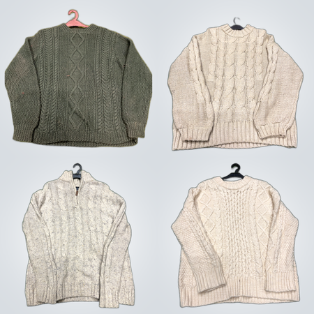Cable Knit Sweater Knitwears