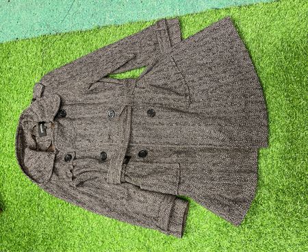 Papaya Grey Trench Coat