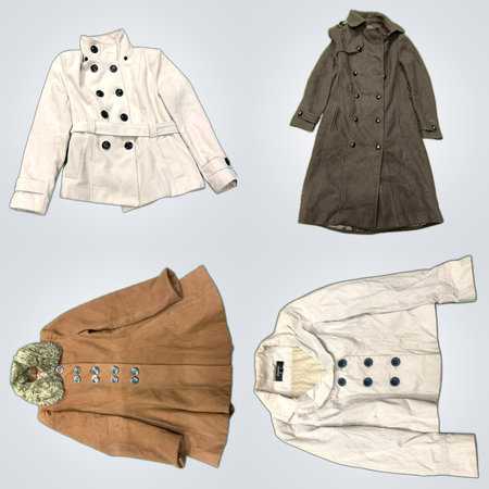 Gently Used Luxury Coat Bundle - Amisu, Next, Stradivarius & More Trench Coats Included