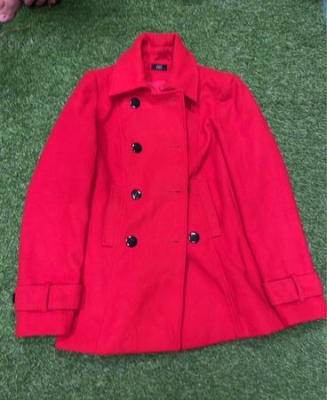 Red Pea Coat