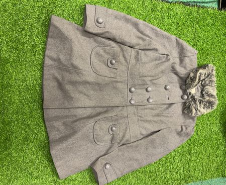 Grey Furry Coat