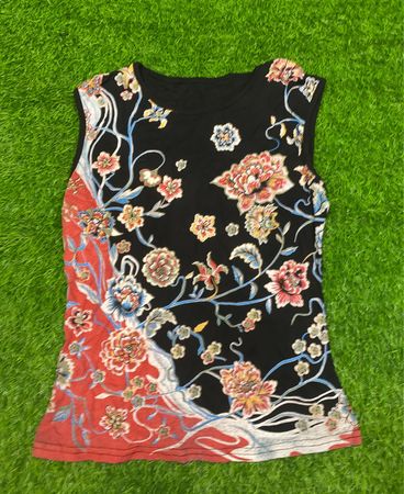 Floral Sleeveless Top