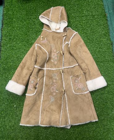 Cherokee Tan Faux Fur Coat