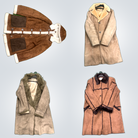 Luxury Fur & Shearling Coat Bundle - Milly, Wallis & More