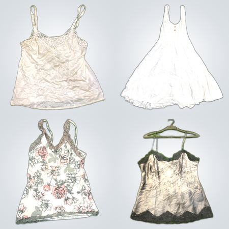Florale Spitzen-Camisolen-Bundle