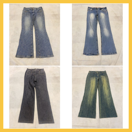 Flare Jeans Bundle - S. Oliver, Pepe Jeans & More Denim Mix Lot