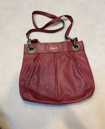 Coach Leather Shoulder Bag