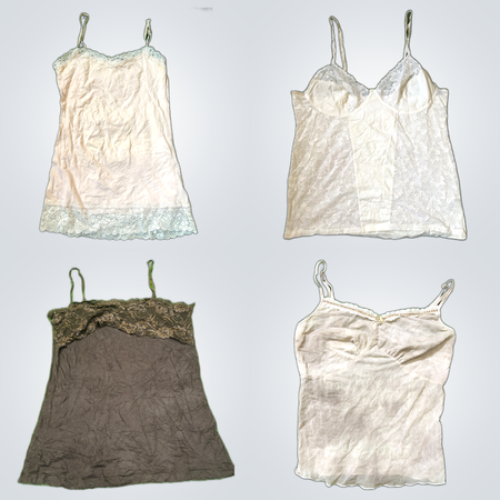 Lace Trim Camisoles 5 Pack