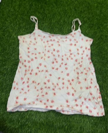 White Floral Cami