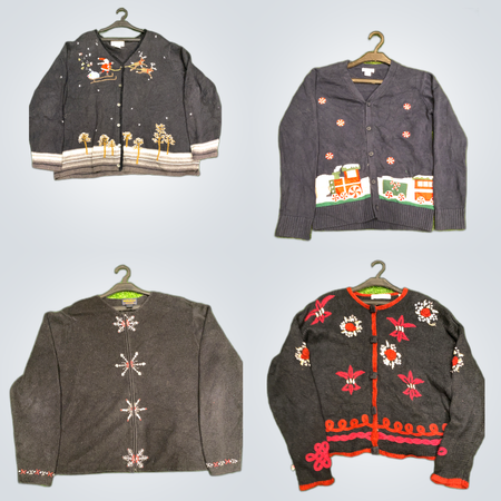 Embroidered Knit Cardigans Bundle