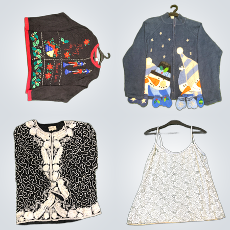 Paquete de Suéter y Chaleco Bachrach Laura Ashley Bobbie Brooks Tiara International