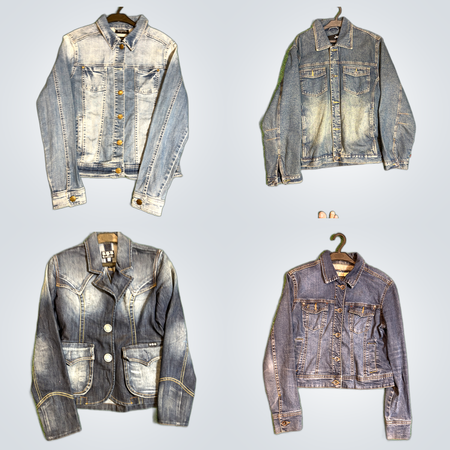 Y2K Racer Denim Jacket