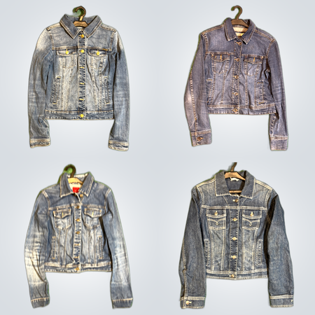 Pack de vestes en jean