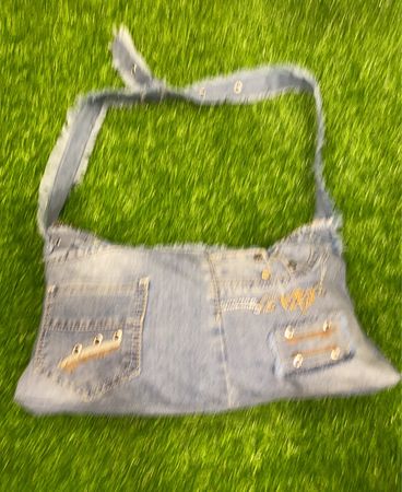 Denim Shoulder Bag