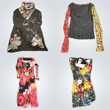 Desigual Y2K Printed Blouses