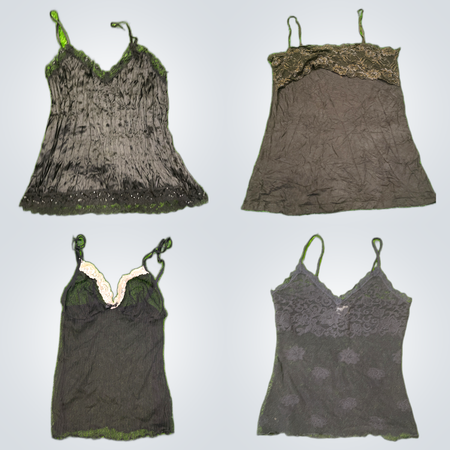 Y2K Lace Trim Camisoles