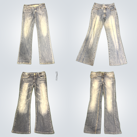 Vintage Denim Schatztruhe