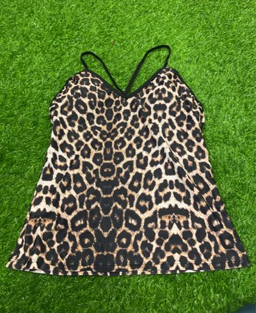 Leopard Print Tank Top