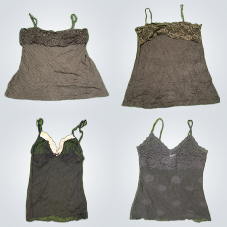 Y2K Lace Trim Camisoles