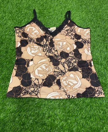 Floral Pattern Tank Top