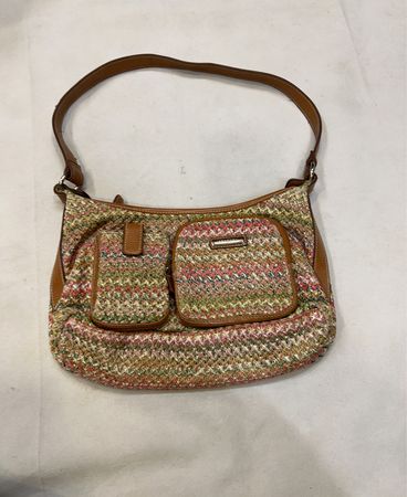The Sak Woven Shoulder Bag