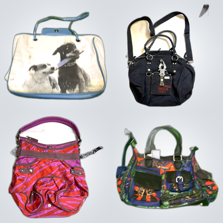 Graphic Print Crossbody Bags