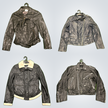 Y2K Leather Jacket Bundle