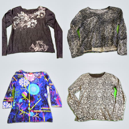 Y2K Long Sleeve Blouses