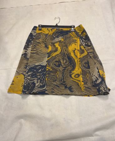 Skirt with Abstract Pattern
