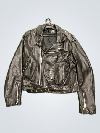 Cuir Plein Fleur Leather Jacket