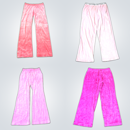 Velour Track Pants Bundle