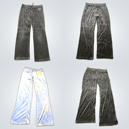 Juicy Couture & GUBLUES Velvet Sweatpant Bundle 6pcs