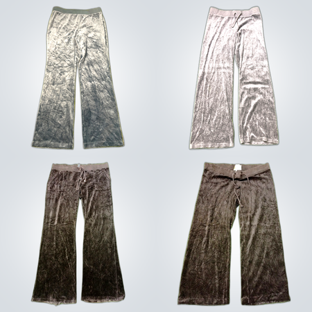 Velour Sweatpant Pant Bundle