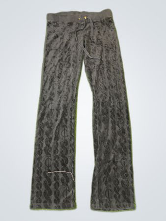 Joggers de terciopelo negro de Juicy Couture