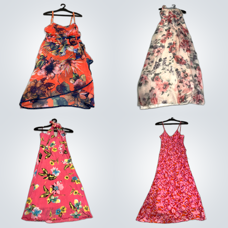 Designer Dress Bundle - 10 Pc Mix of Chic, La Ligne, David's Bridal & More