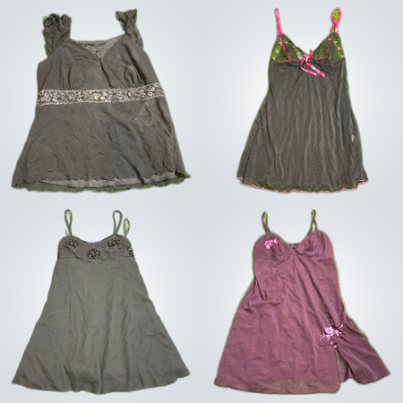 Floral Chemise Dress Bundle