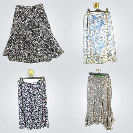 Y2K Floral Skirts Bundle