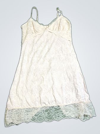White Lace Chemise